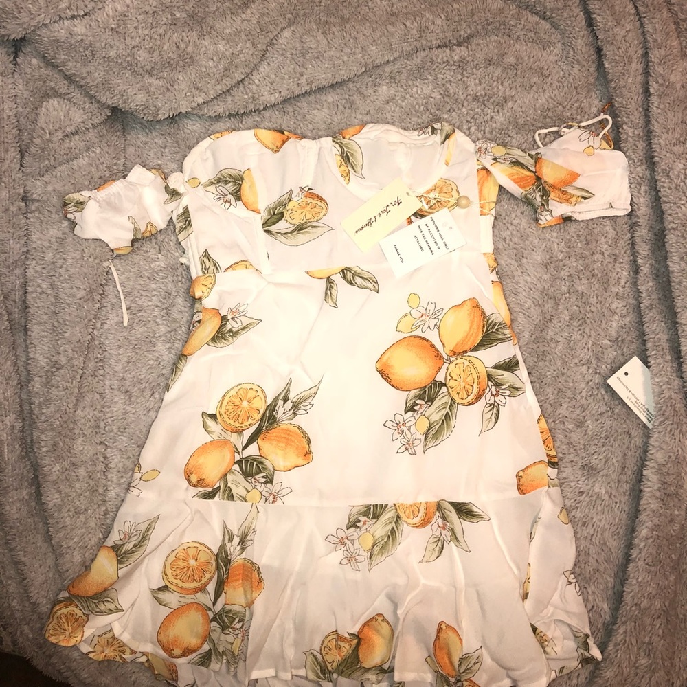 NWT For Love and Lemons Lemonade Dress size XS